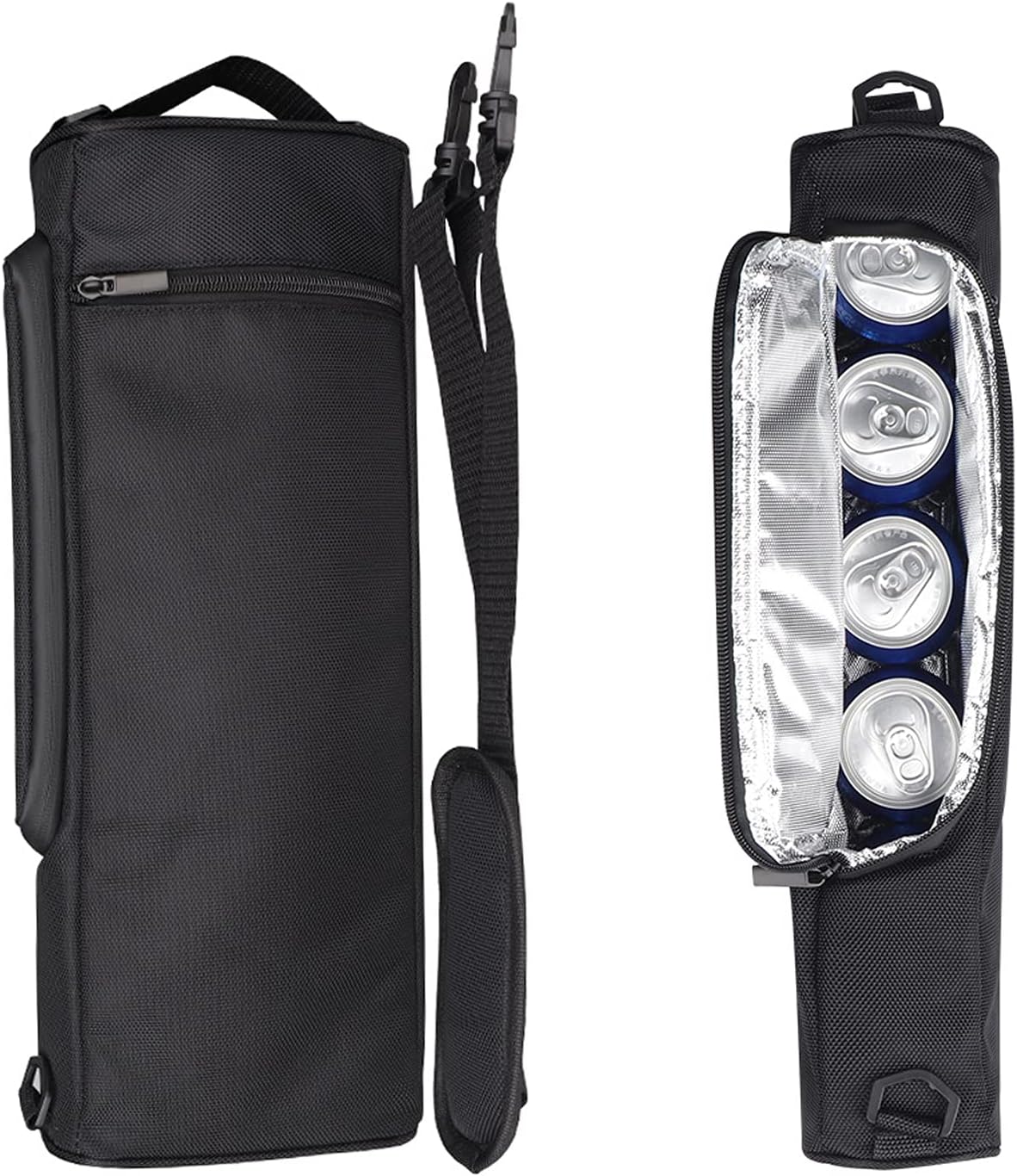 IZEYNO Golf Bag Cooler, Golf Accessories Small 6 Beer Cans Insulated Cooler Sleeve