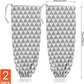 IZEYNO Plastic Bag Holder Set of 2, Reusable Grocery Bag Holder, Wall Mount Shopping Bags Storage Dispenser for Home Kitchen, 22x9", Triangle Gray